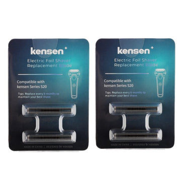 【2 sets】Kensen Series BG-7183 Black Replacement Head for Men's Electric Shaver